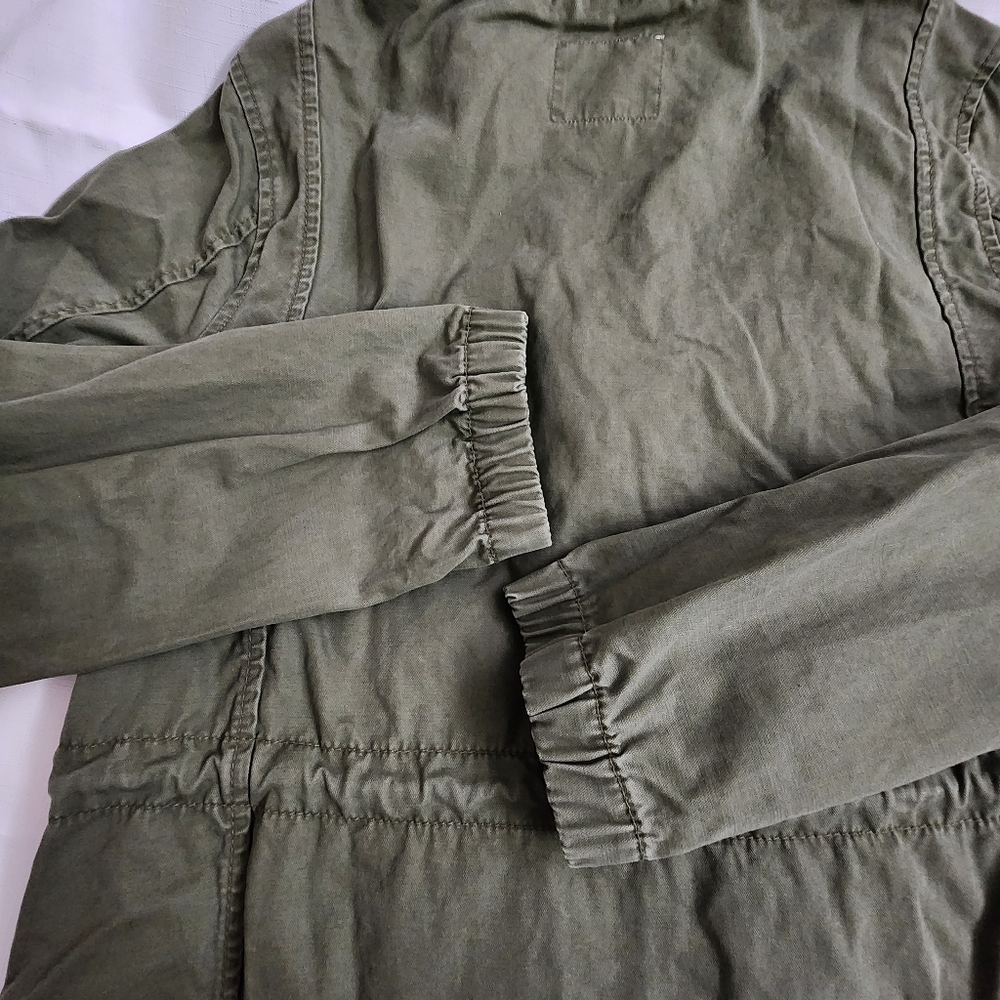Old Navy Twill Field Jacket Hunter Pines Women's Medium - Picture 9 of 14
